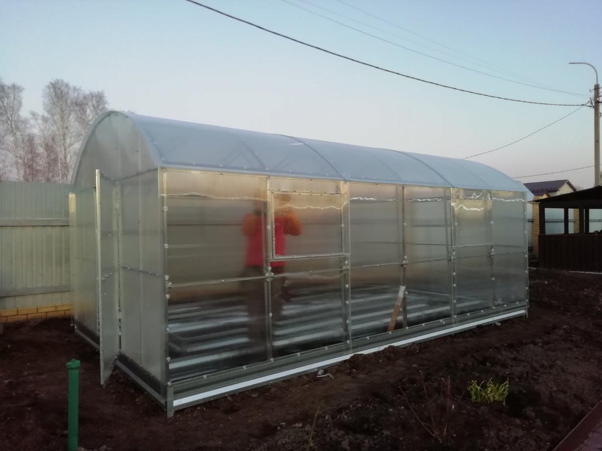 КраСотка ширина 3,5м двойные дуги 30*20 и 20*20