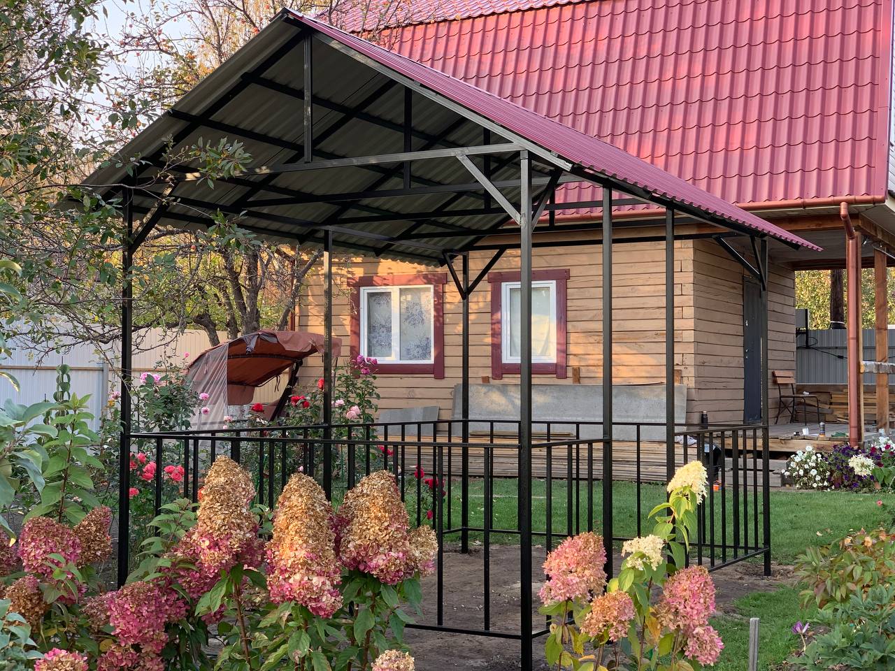 Беседка по инд. проекту 2,5х4м