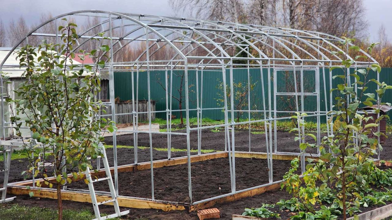 КраСотка ширина 3,5м двойные дуги 30*20 и 20*20