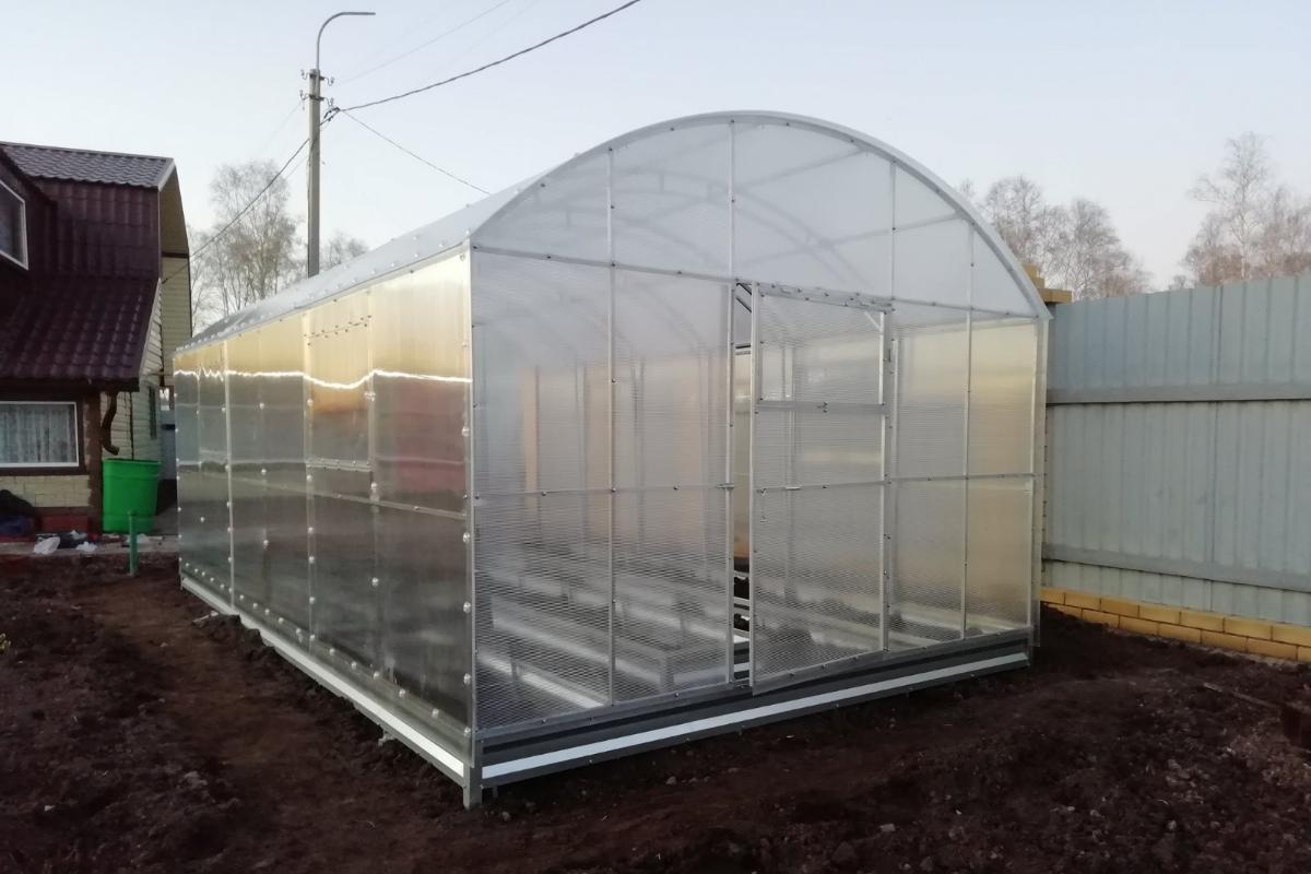 КраСотка ширина 3,5м двойные дуги 30*20 и 20*20