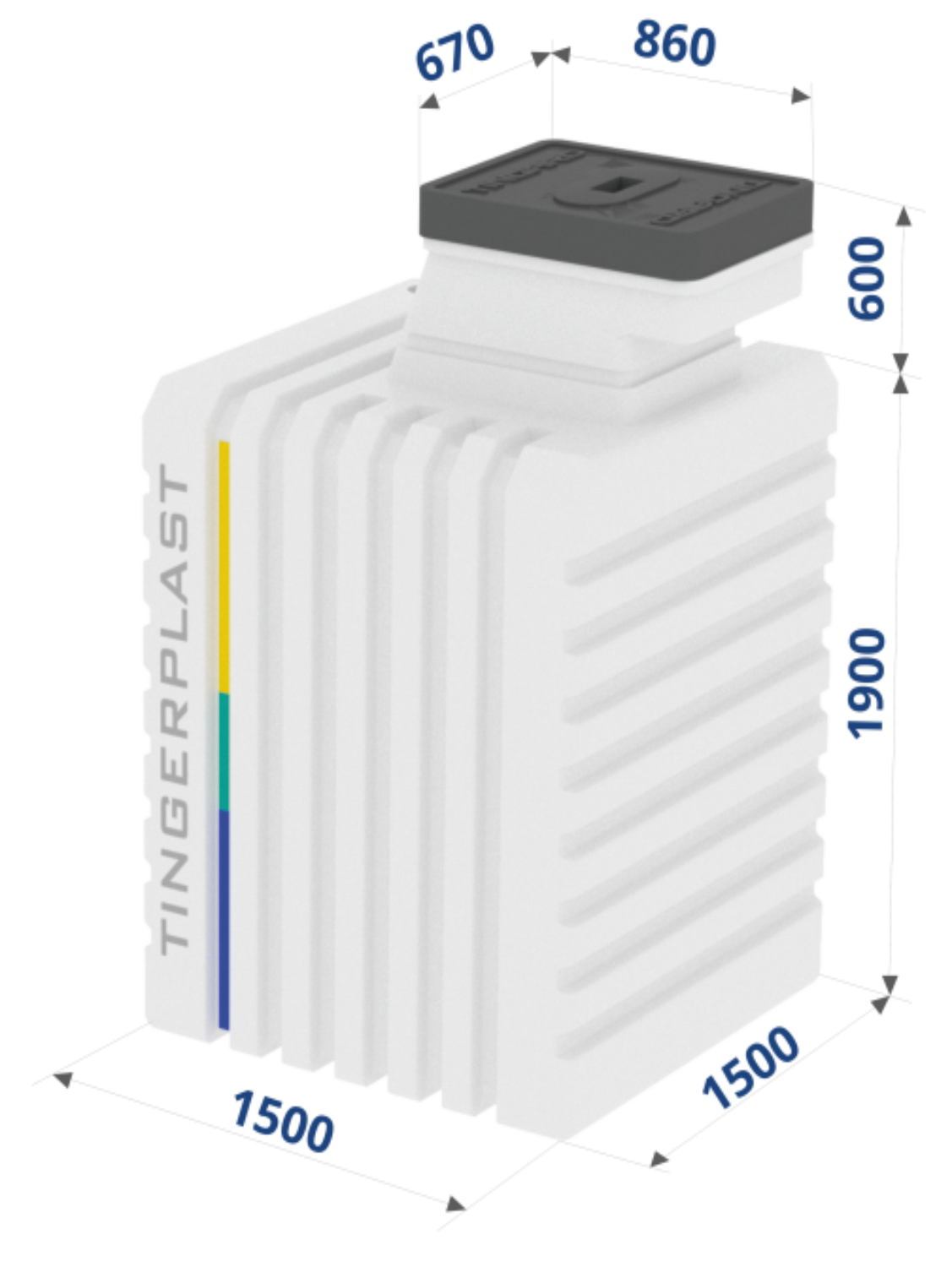 Погреб для хранения овощей TINGARD OPTIMUM S