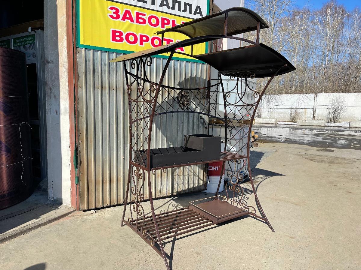 Мангал  с крышей №11  "Конь"