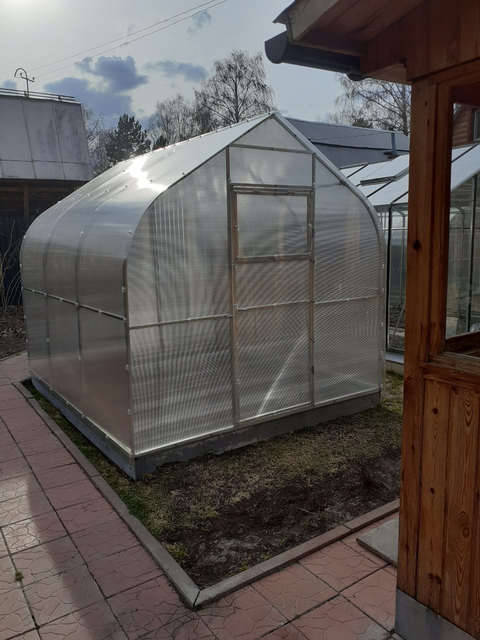 Капелька ширина 2,5м дуги 20*20 с усилением