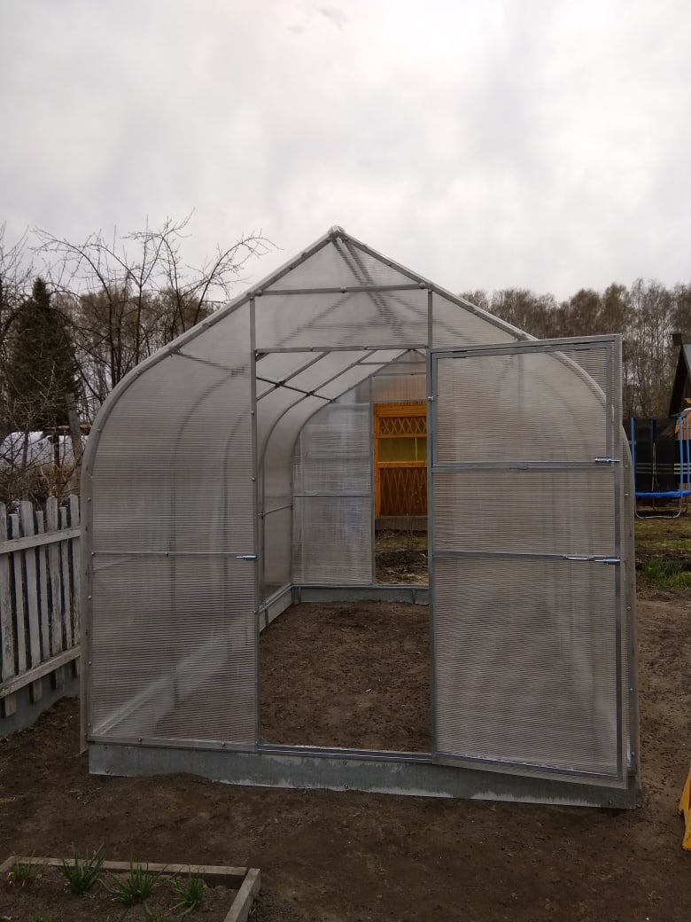 Капелька ширина 2,5м дуги 20*20 с усилением