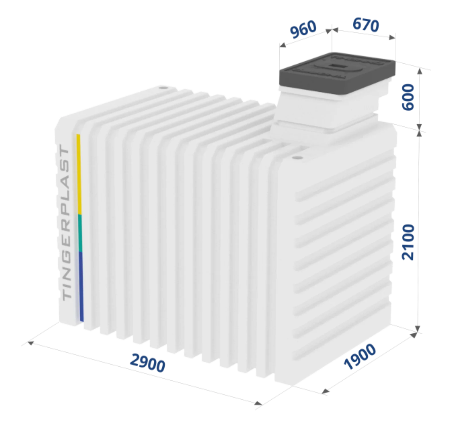 Погреб для хранения овощей TINGARD OPTIMUM XL