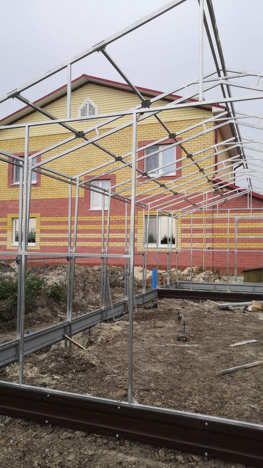 Сибирь ширина 3,5м двойные дуги 30*20 и 20*20
