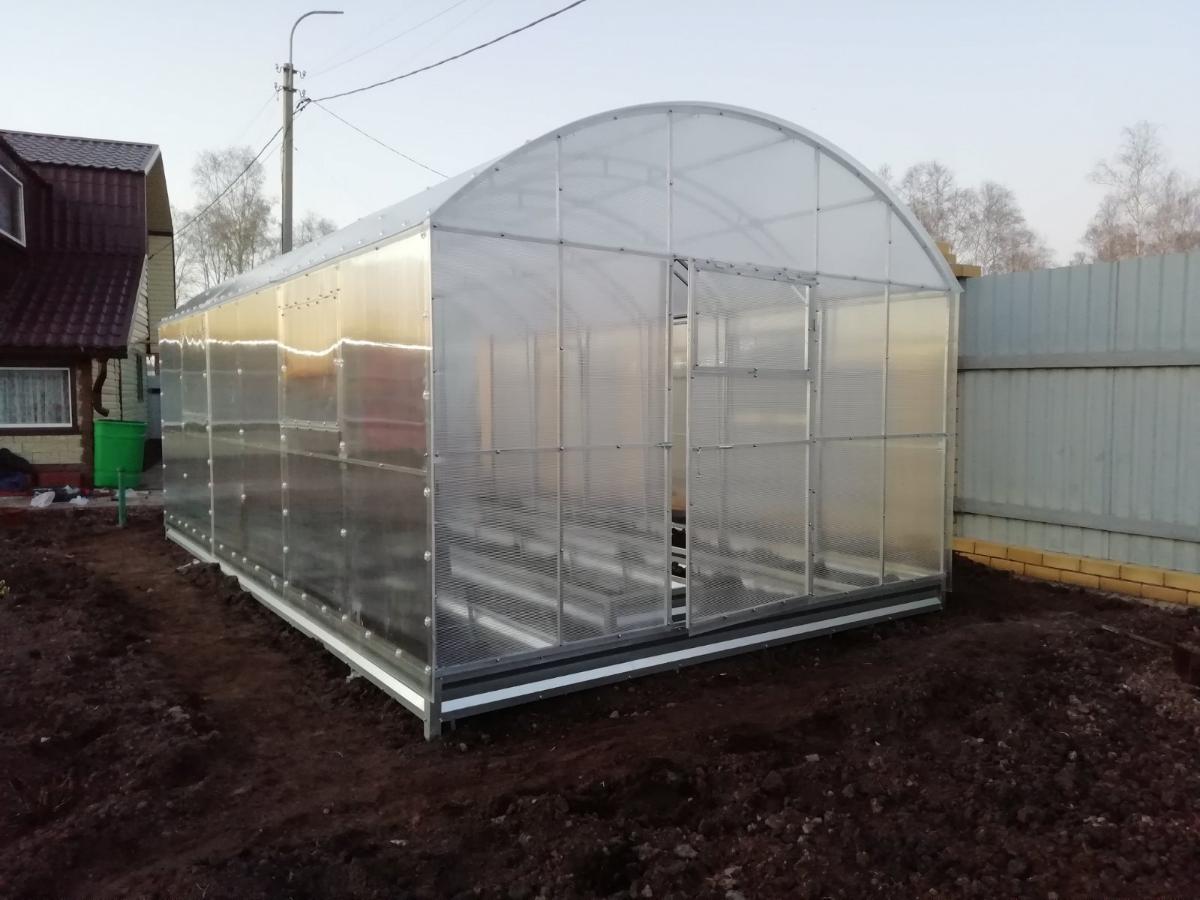 КраСотка ширина 3,5м двойные дуги 30*20 и 20*20