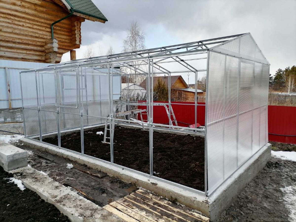 Сибирь ширина 3,5м двойные дуги 30*20 и 20*20