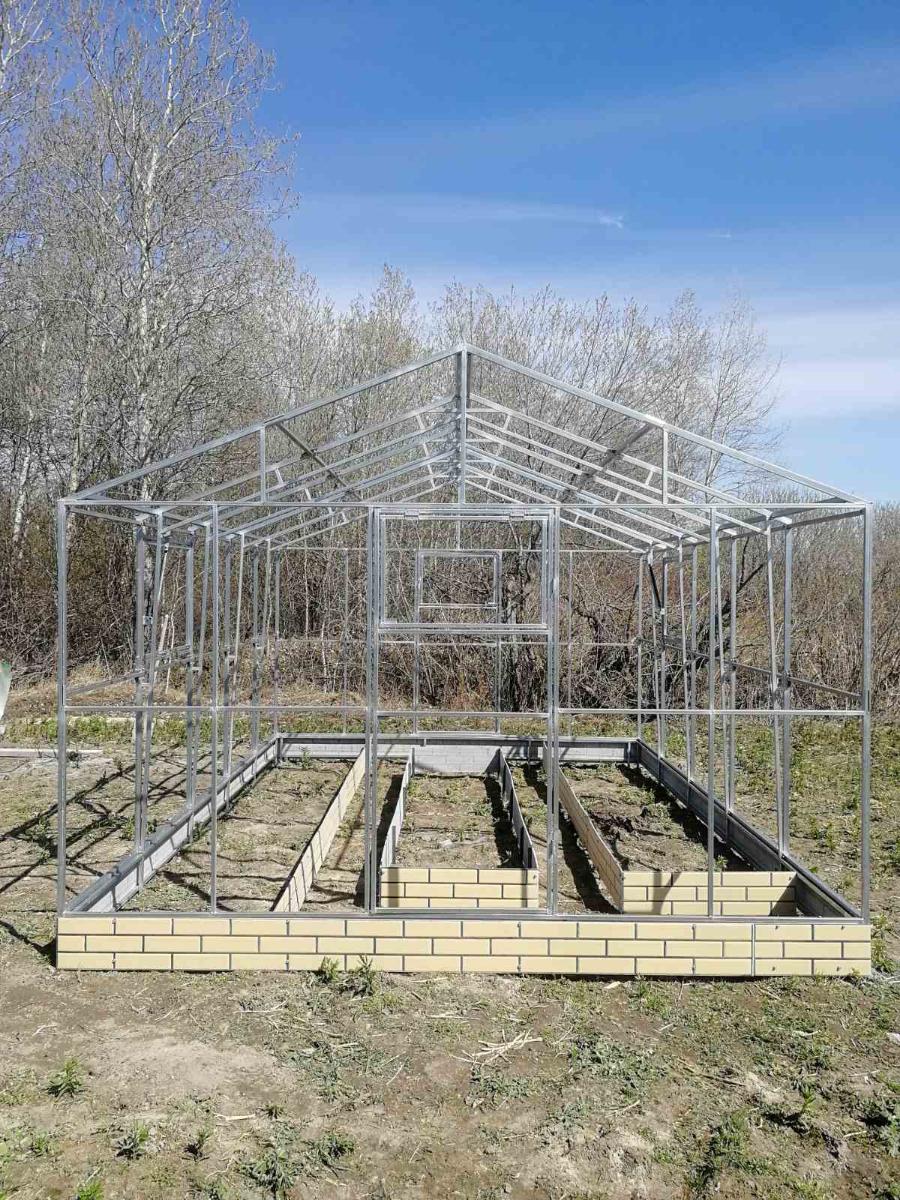 Сибирь ширина 3,5м двойные дуги 30*20 и 20*20
