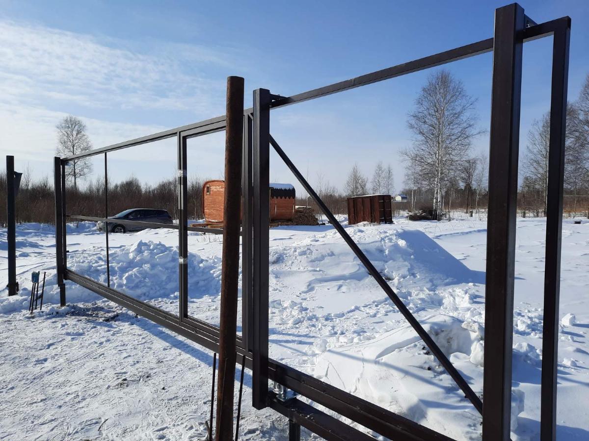 Комплект откатных ворот  шириной до 6 м 