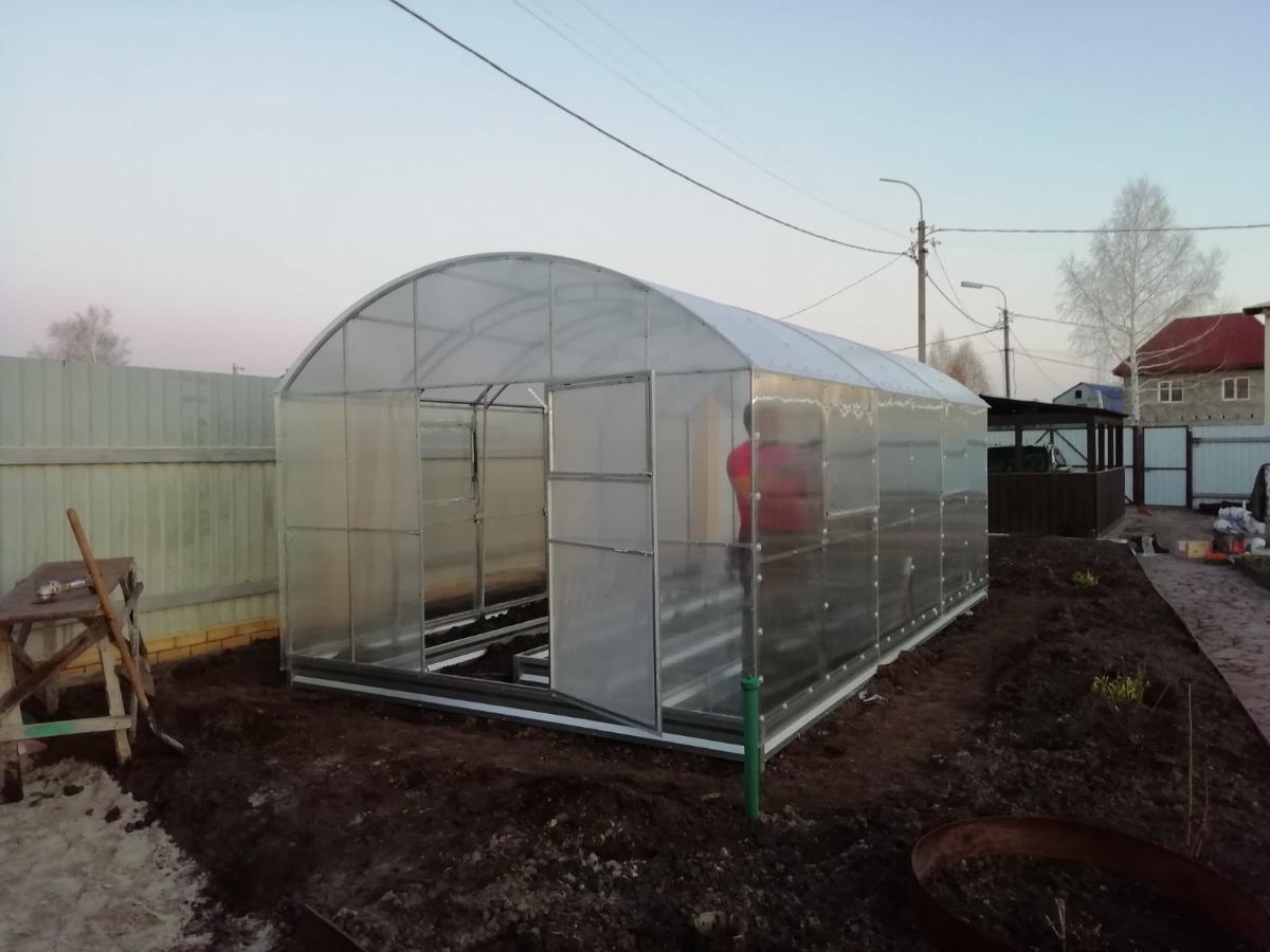 КраСотка ширина 3,5м двойные дуги 30*20 и 20*20