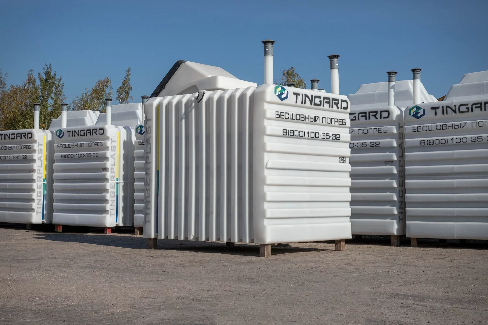 Погреб для хранения овощей TINGARD PRESTIGE L
